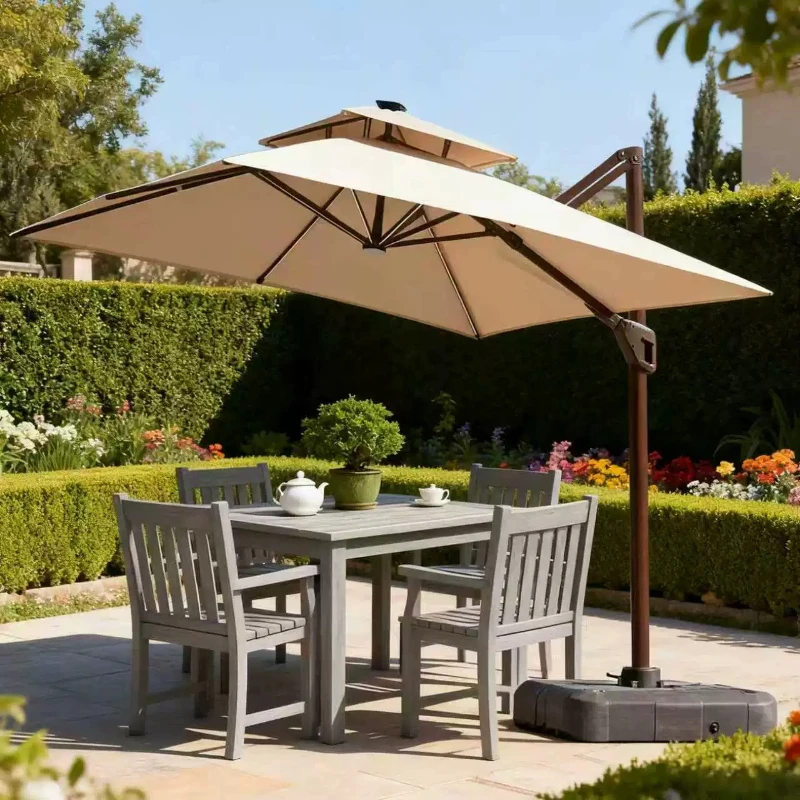 

Atmosphere Outdoor Umbrella Makes Areas Welcoming Patio Umbrella Encourages Leisure Time Outdoor Furniture Buitenparasol XY40OU
