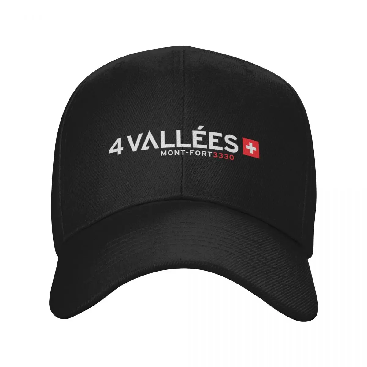 Love Ski Swiss Alps Esquí Resort 4 ValleesVal d Herens Gorra de béisbol Ropa de golf | -F- | Tenis Hombre Mujer