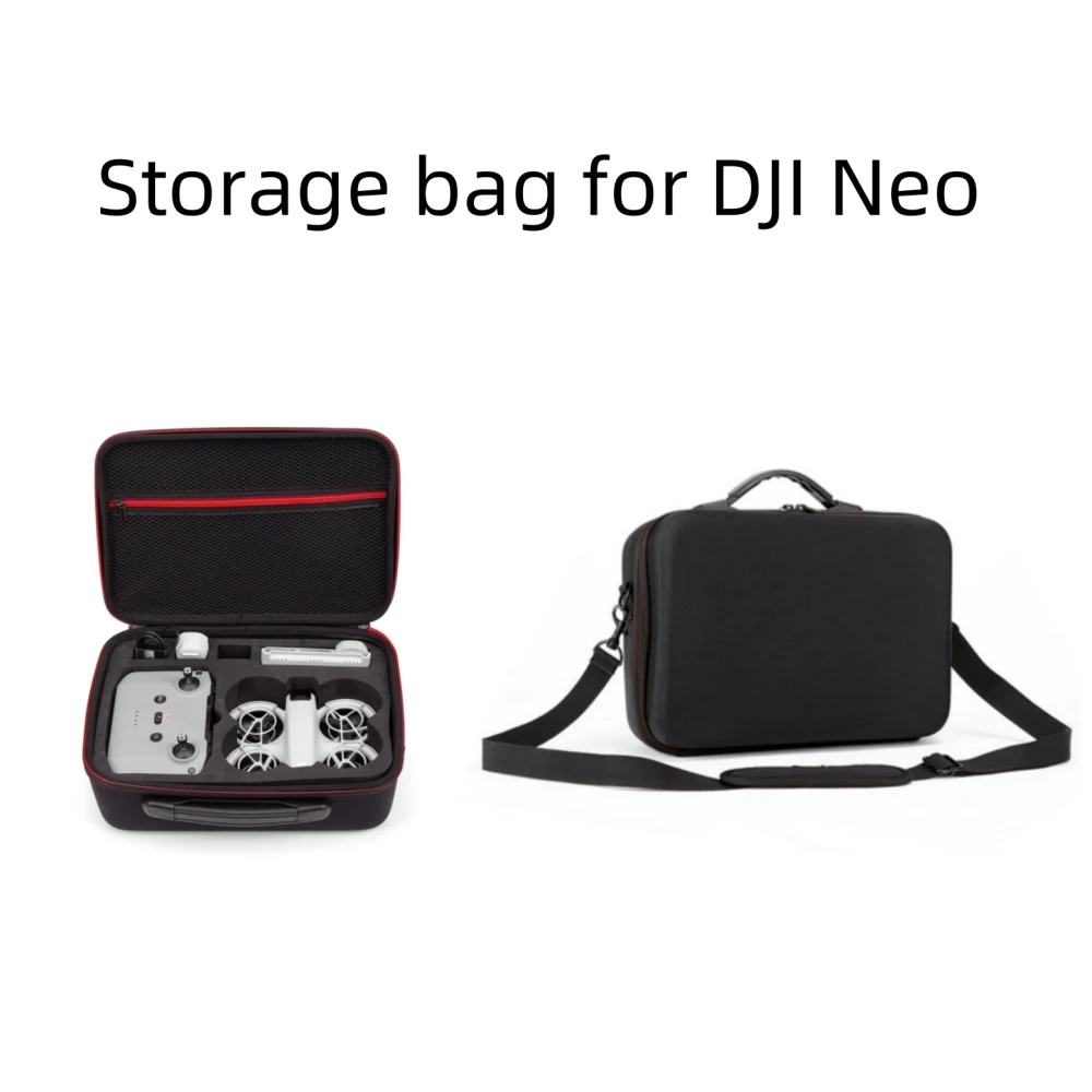 For DJI NEO Storage Bag Protective Carrying Case Mini Portable Crossbody Shoulder Bag for DJI Neo Fly More Combo Organizer