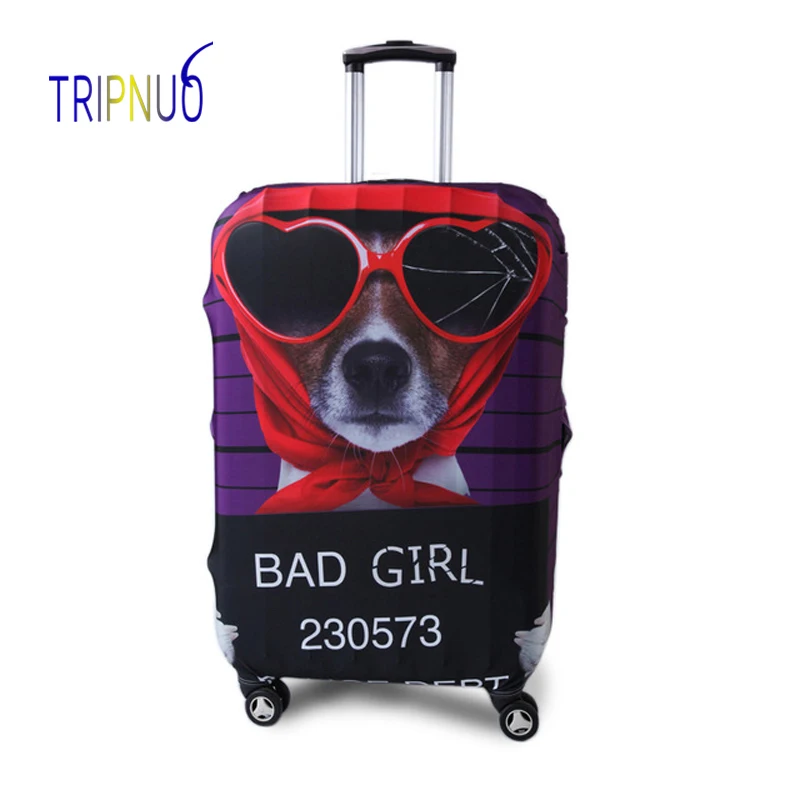 TRIPNUO Blue Eyes Cover for Suitcase Travel Elasticity Luggage Protective Covers Elastic Travel Accessories Trolley Cover