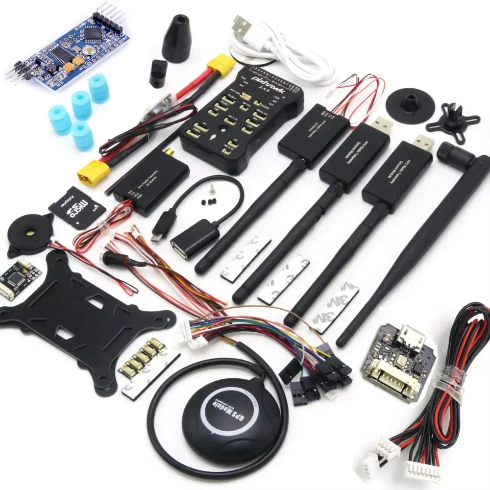 

Pixhawk PX4 PIX 2.4.8 32 Bit Flight Controller Autopilot with 4G SD Safety Switch Buzzer PPM I2C for RC Quadcopter Ardupilot