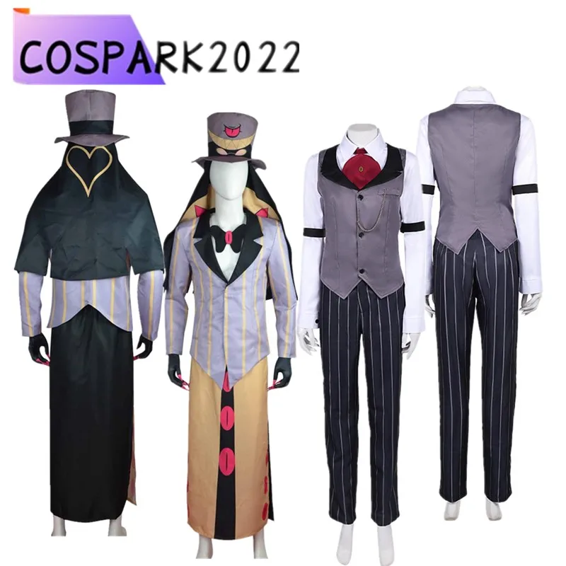 

Fantasia Sir Pentius Косплей Костюм Мультфильм Отель Взрослый Маскировка Рубашка Брюки Жилет Галстук Наряды Хэллоуин Карнавальный Костюм Партии