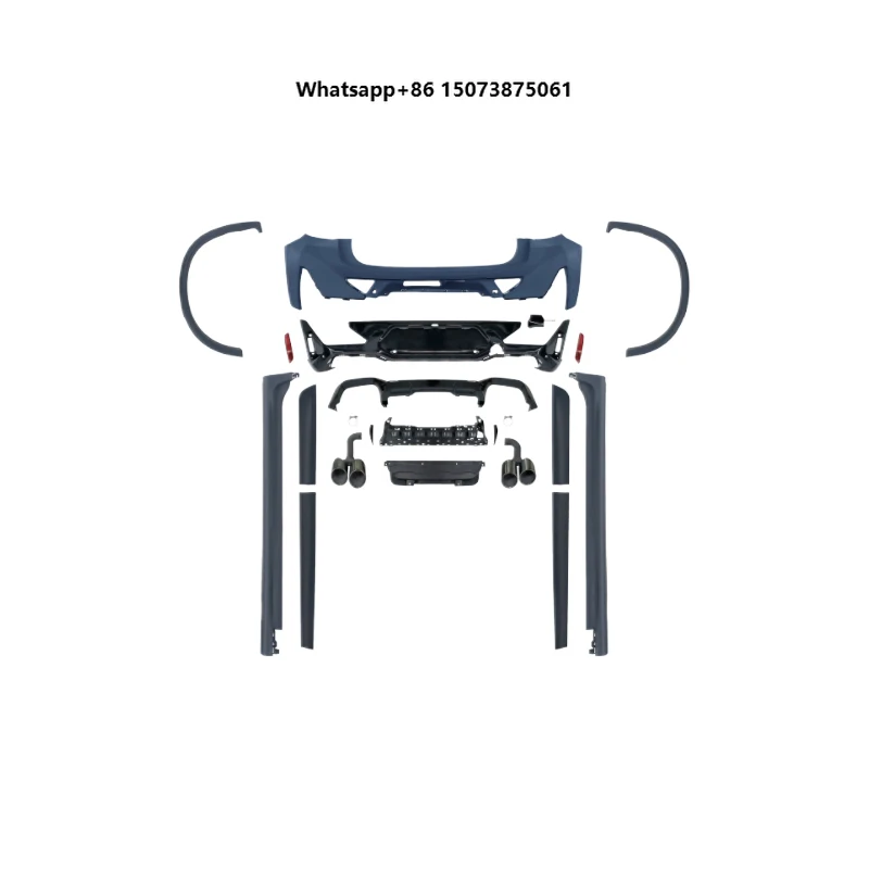

X4 G02(18-21) Upgrade to X4M(2022+) old to new Body Kits Front and Rear Bumper Assembly Kit for 2018 2019 2020 2021