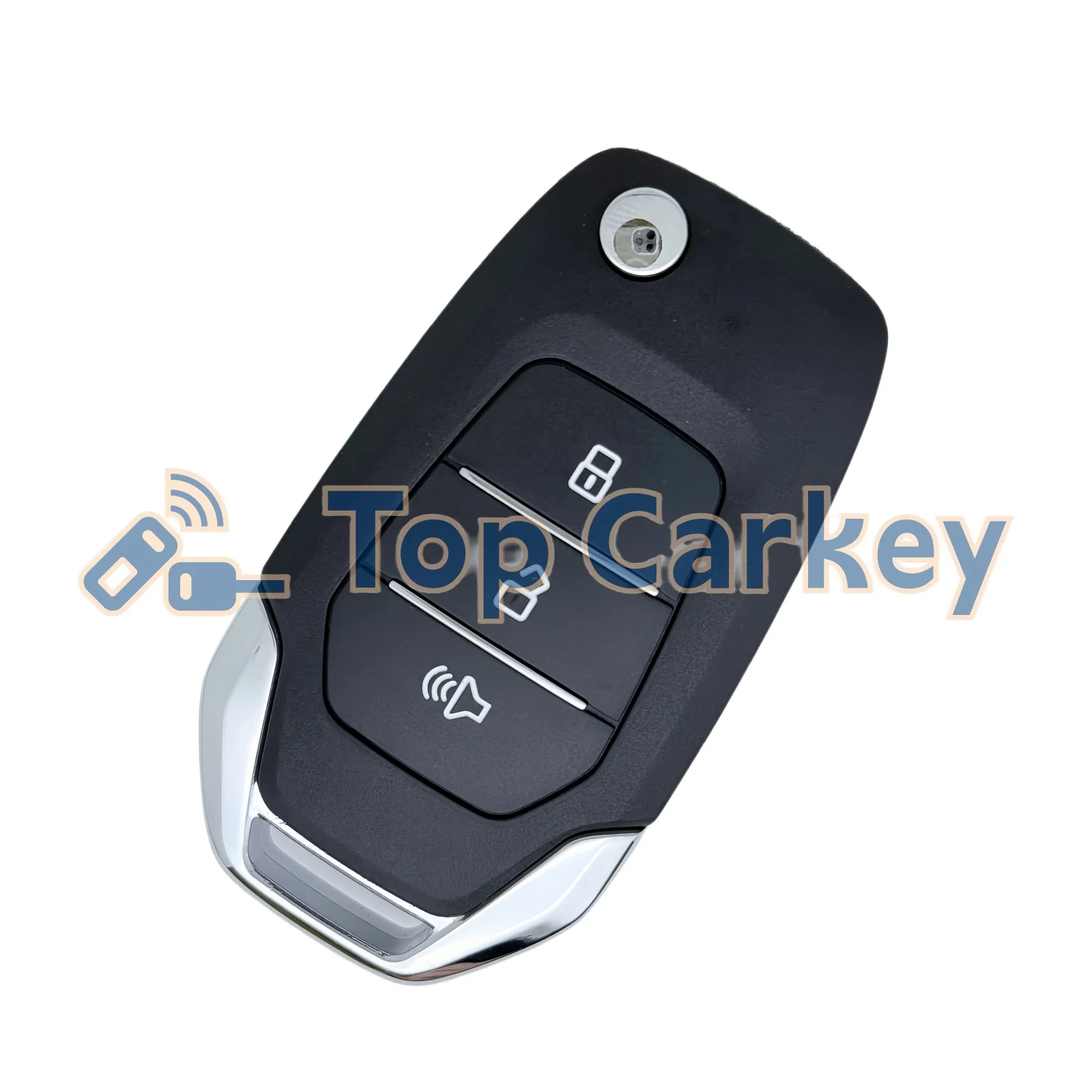 TopCarkey Replacement Flip Remote Key Shell Fob Housing Case for SAIC MAXUS T60 T70 T90 LDV G20 G50 EV30 V90 V80