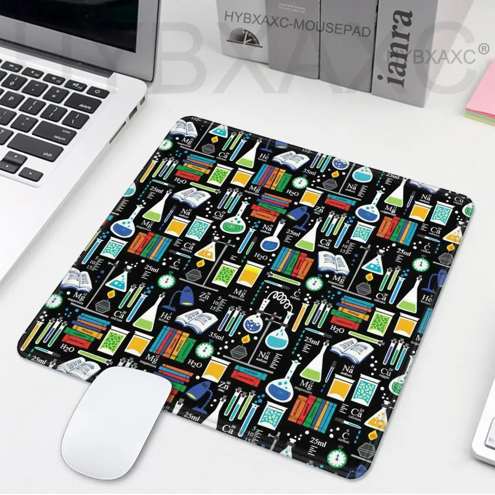 HYBXAXC Math Chemistry Doodles Graphics Nature Rubber Table Gaming Keyboard Mouse Pad Laptop Computer Mousepad Mat 450x400x3mm