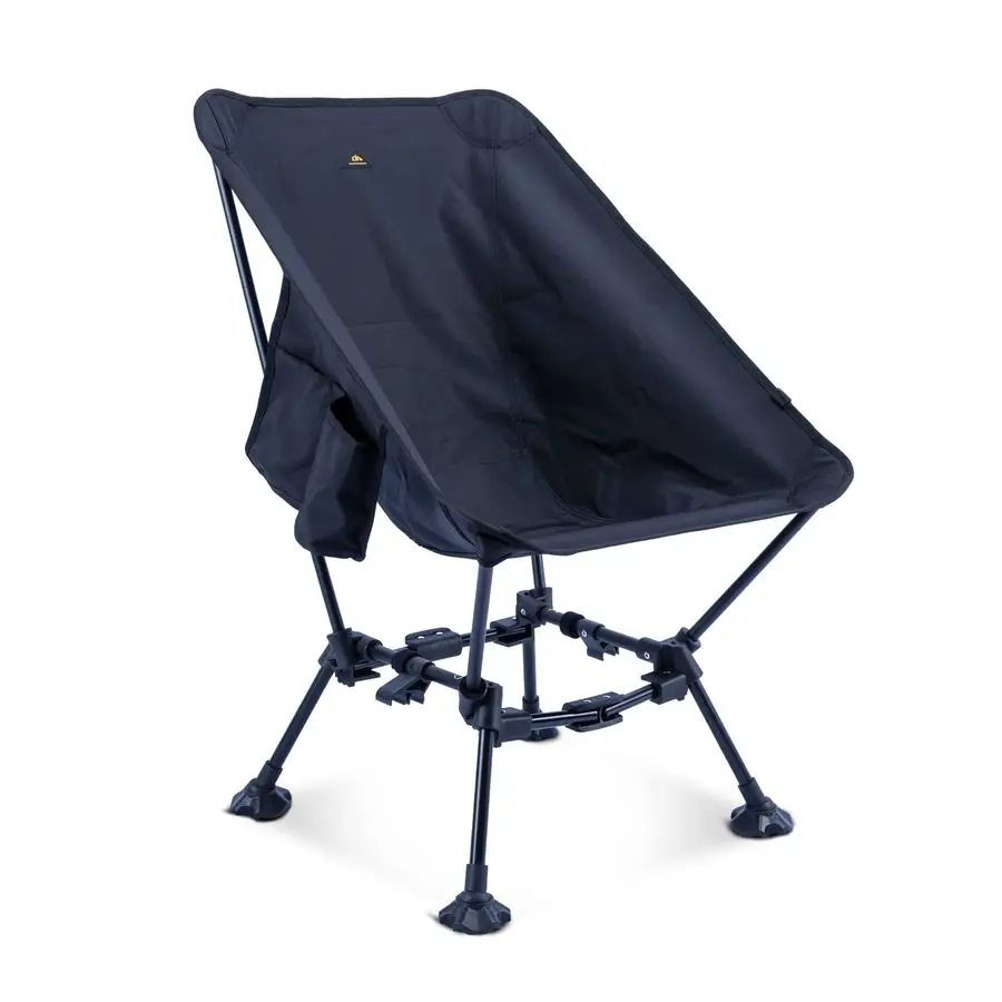 

Складное пляжное кресло TwoHeights: легкое, компактное, удобное, с большими ножками, предотвращающими проваление, и сумкой для переноски