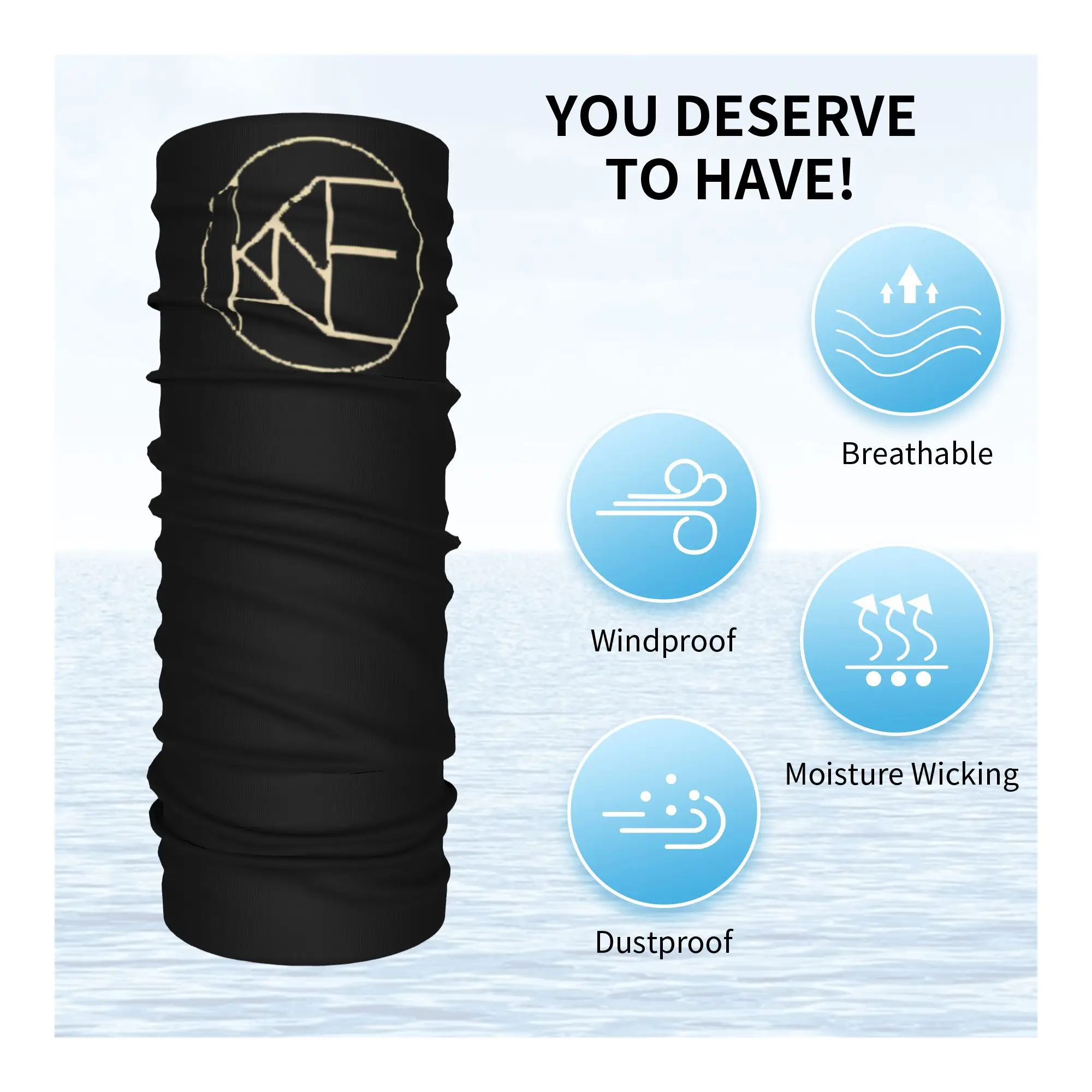 enak ケイン coklat ブラウン バンダナ ネックゲートル プリント ラップ マスク スカーフ 多機能 サイクリング スカーフ アウトドア スポーツ ユニセックス 大人