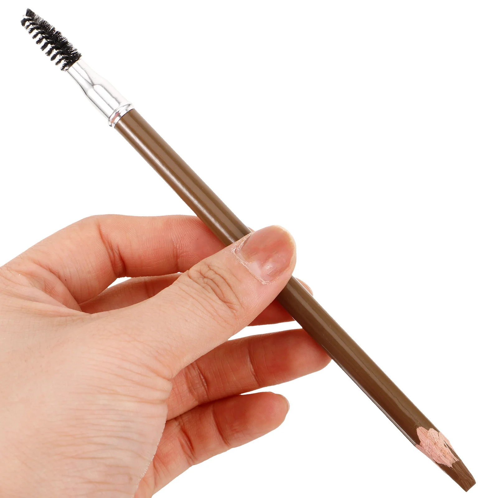 

Wooden Eyebrow Pencil Waterproof Long-Lasting Non-Smudging Makeup Brow Pencil for Women Natural Look Eyebrow Shaper
