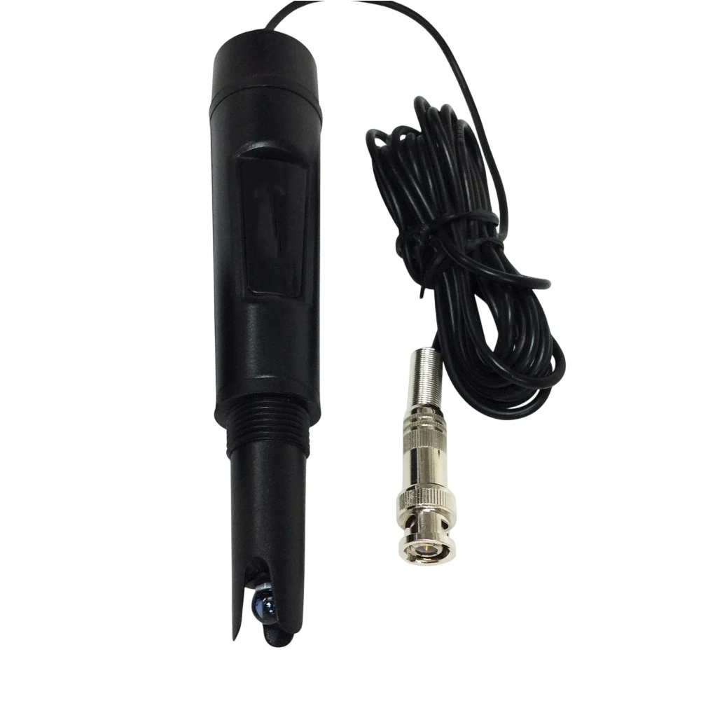 Replacement Conductivity ORP PH Probe with BNC for Aquarium Controllers Polycarbonate Construction 0-14 pH Range
