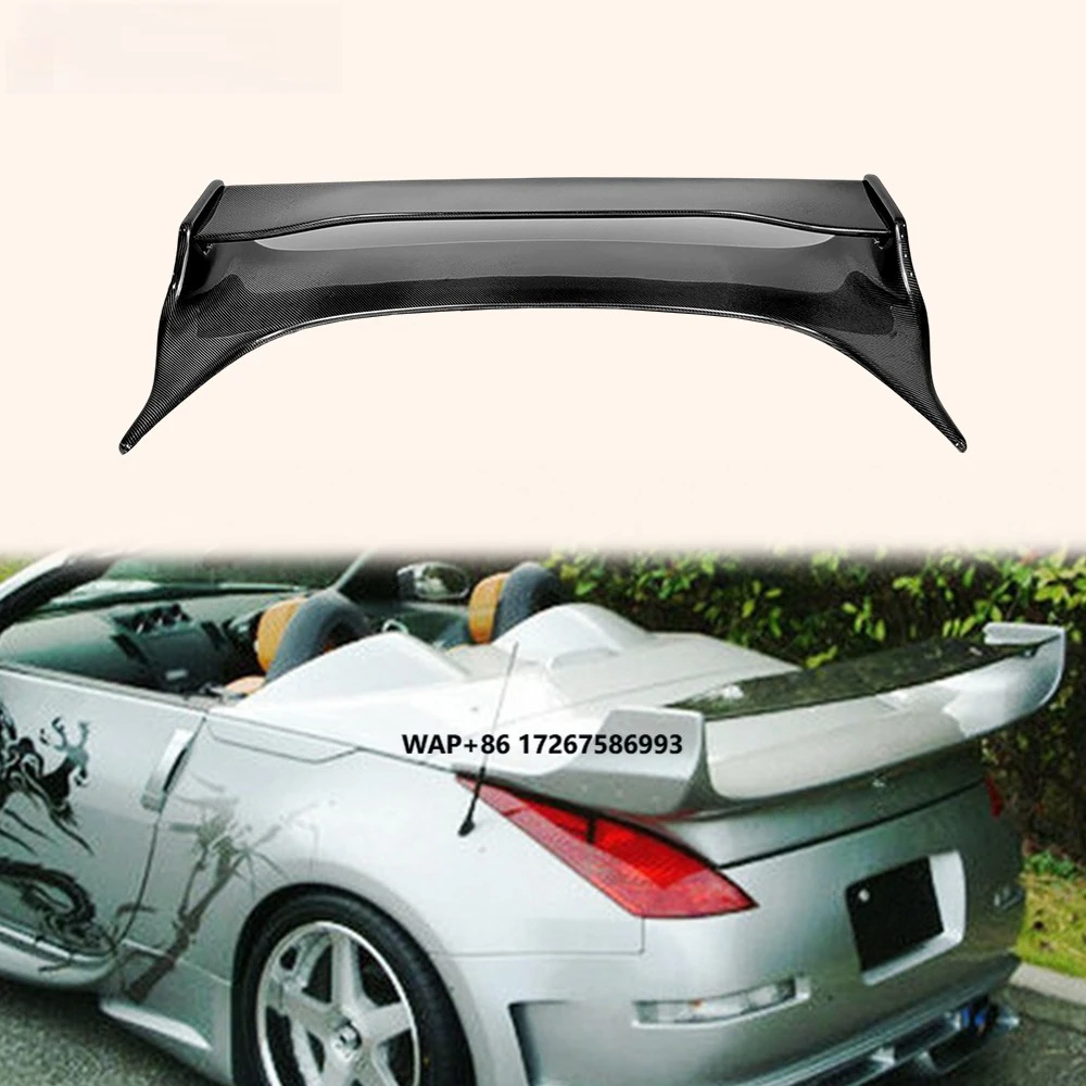 

For Z33 2003-08 350Z (Convertible Only) VRS Style Carbon Trunk Spoiler