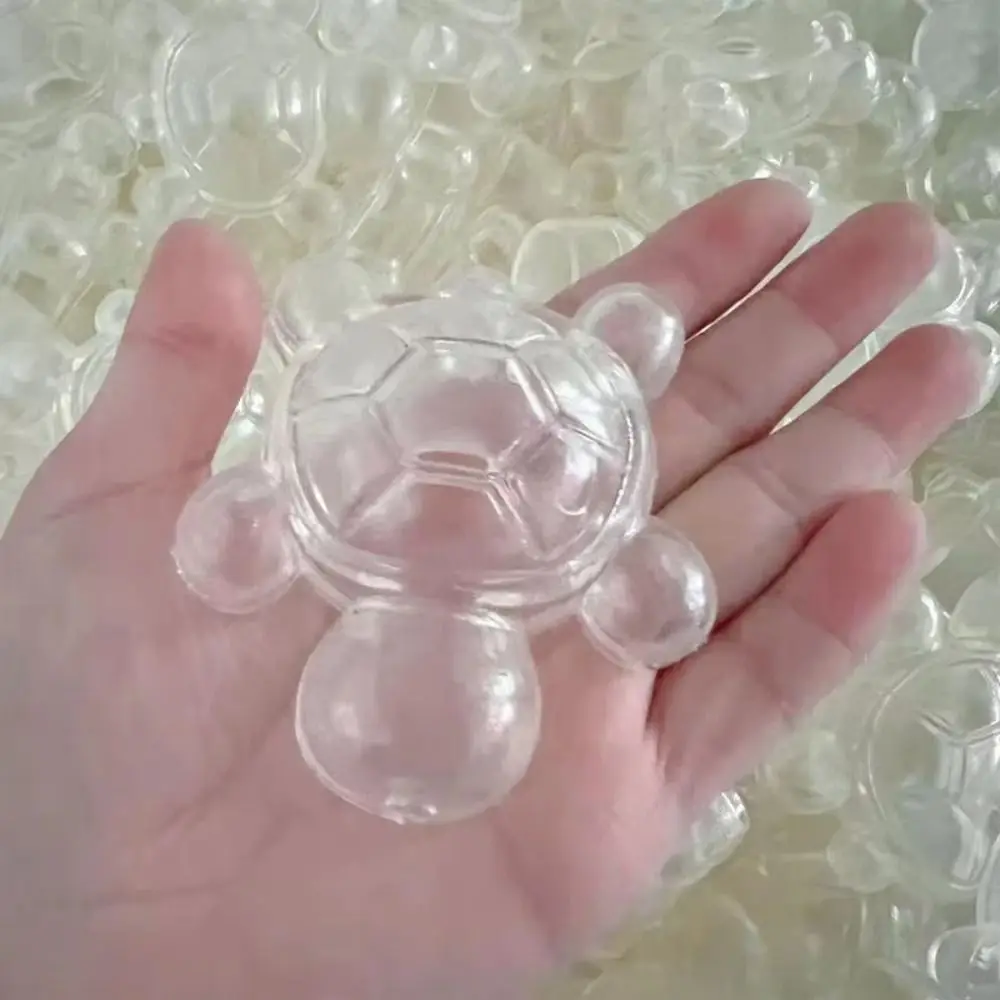 Turtle DIY Empty Ball Skin Transparent Soft TPR DIY Pressure Ball Kit Slow Rebound Flexible Handmade Ball Skin Children Gift
