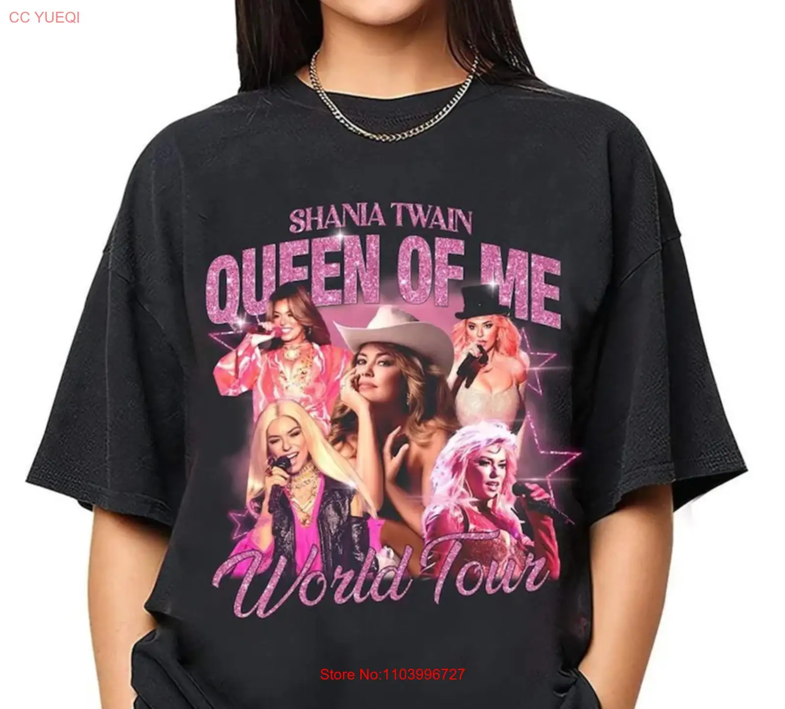 Shania Twain Queen Of Me Tour 2023 Shirt, Shania Twain Tshirt