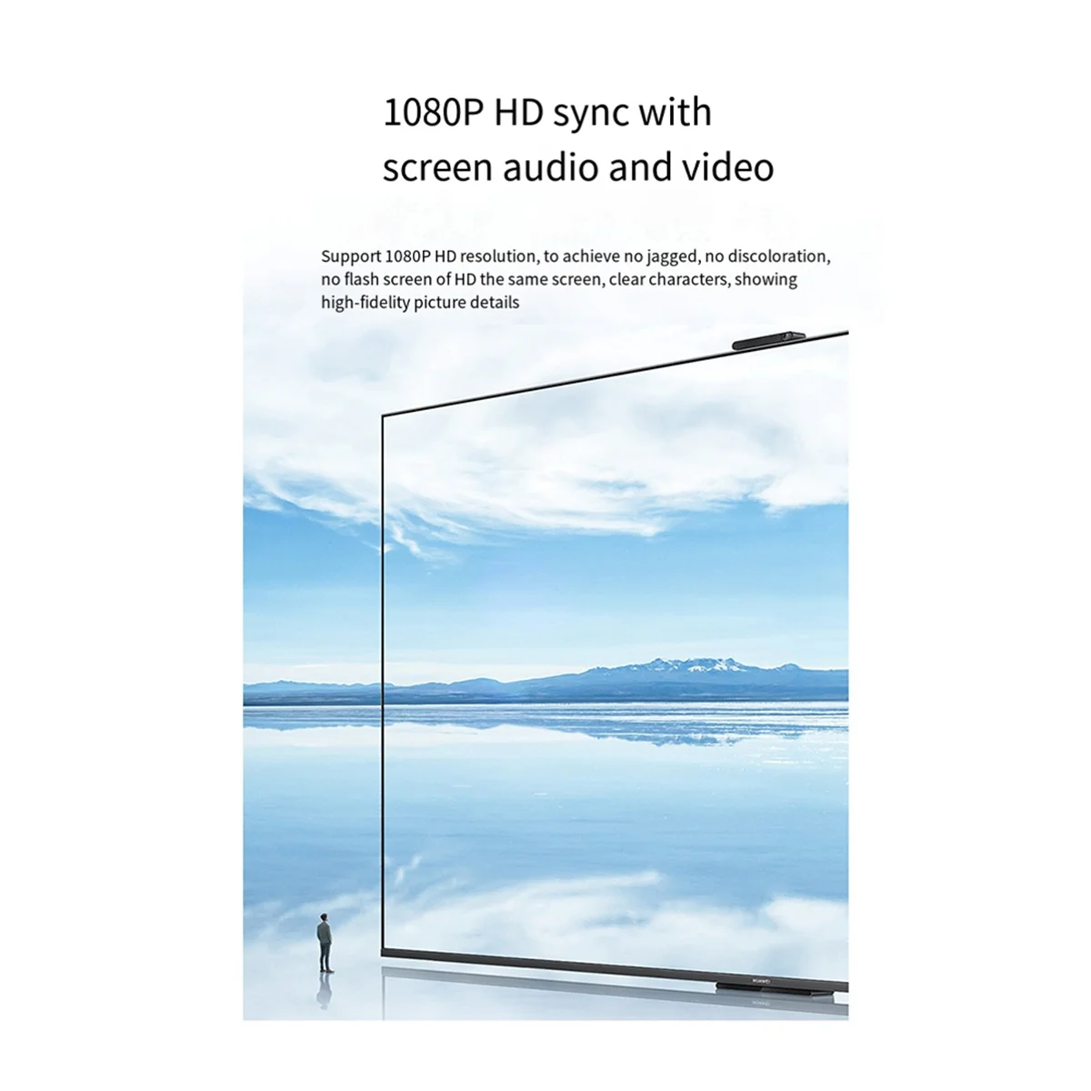 CCDD 60Hz HDMI 対応ワイヤレスビデオオーディオ 50M 1080P トランスミッターレシーバーエクステンダーディスプレイアダプター PC からプロジェクターへ