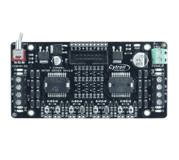 FD04A 1.5Amp 7V-15V DC Motor Driver (4 Channels) Development Tools Modules