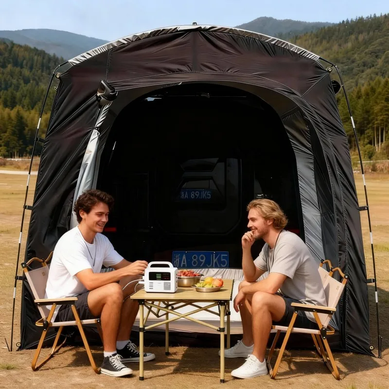 

Экономичная автомобильная палатка для кемпинга — просторная стоячая конструкция и универсальная мультиавтомобильная палатка | Водостойкий пол, сетчатые окна