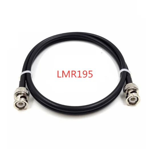 

1PC New LMR195 Cable BNC Male To BNC Male Connector Low Loss Extension Jumper Cable 50ohm 1m2m3m5m10m