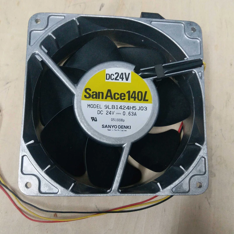 

Новый вентилятор охлаждения H 1PC 9LB1424H5J03 для SANYO San Ace140L 24V 0.63A