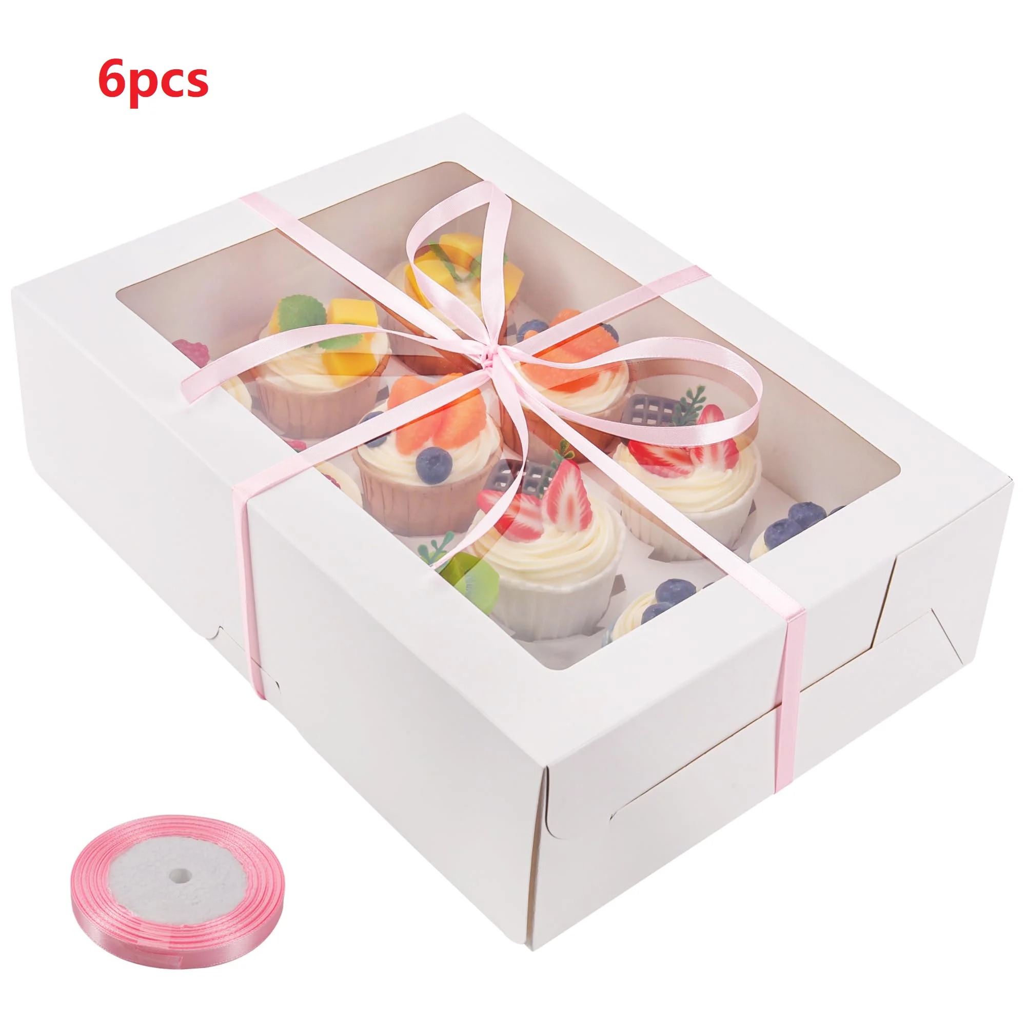 6Pcs/ Pack Cupcake …