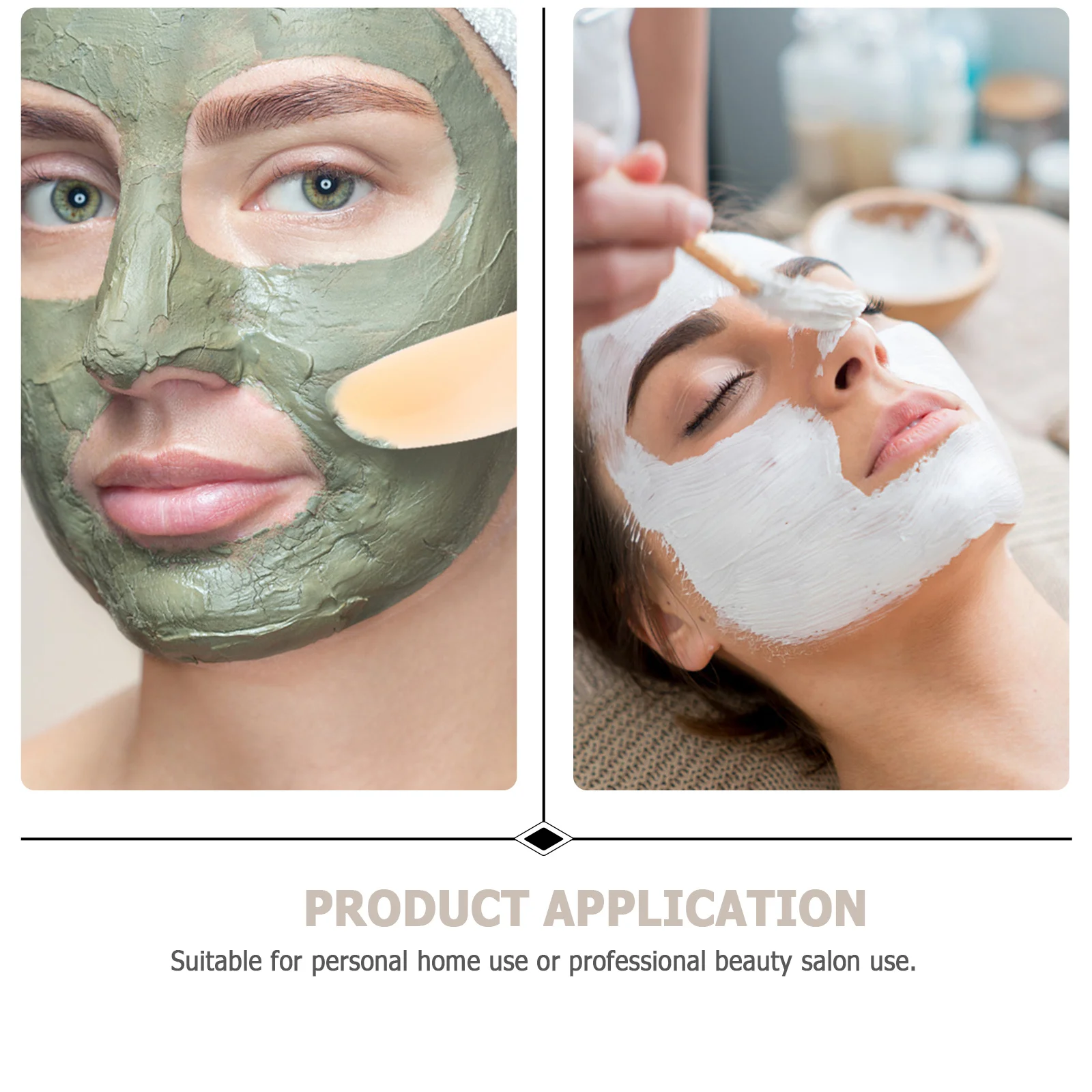 1 세트 페이셜 마스크 볼 플라스틱 안티 드롭 믹싱 볼 DIY 뷰티 마스크 홈 살롱 사용 경량 내구성 실리콘 도구