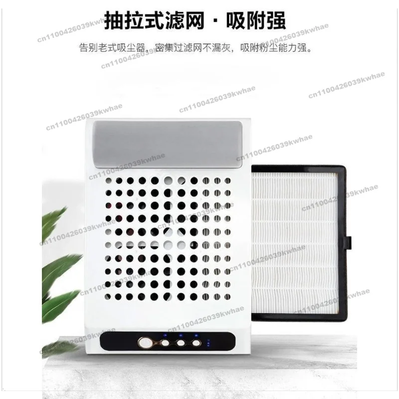 For Manicure Vacuum Cleaner, Strong Suction, High Power and Low Noise, Desktop Dust Collector with Filter