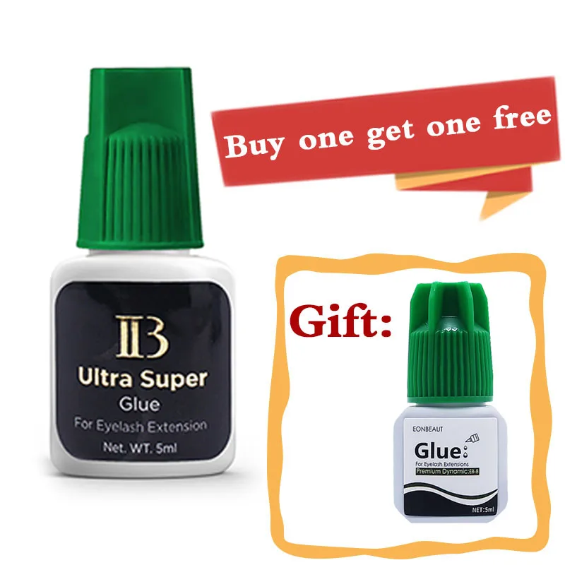 IBeauty IB Ultra Super Glue EONBEAUT Individual Fast Drying Eyelash Extension Glue Green Cap 5ml Makeup Tool Korea EB-8