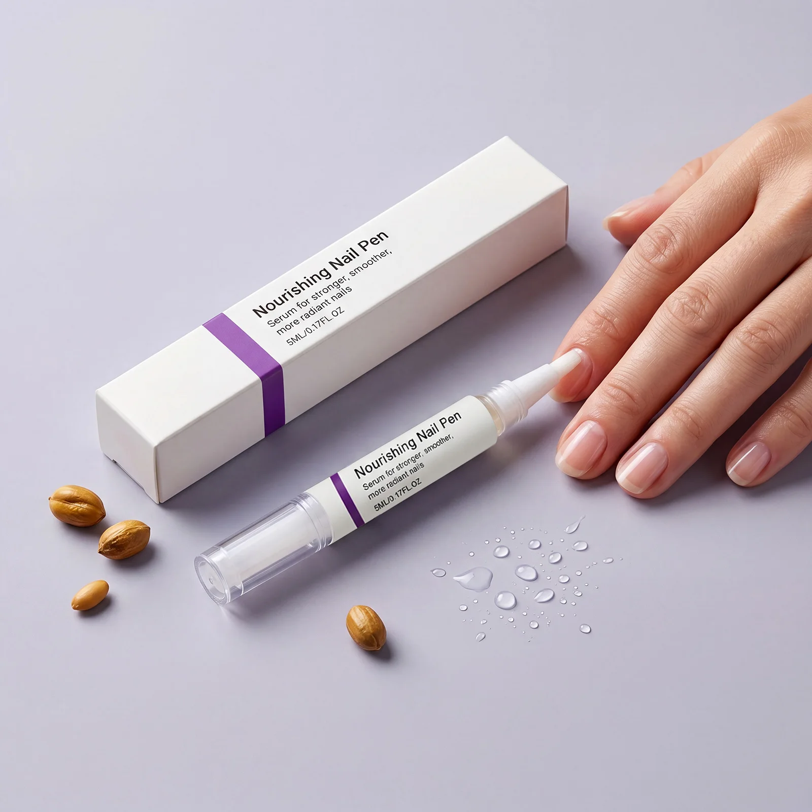 Nail Care Pen Nutritional Oil Pen Manicure Nails Nourishes Prevents Fungal Infections Improves Appearance Cuticle Regeneration