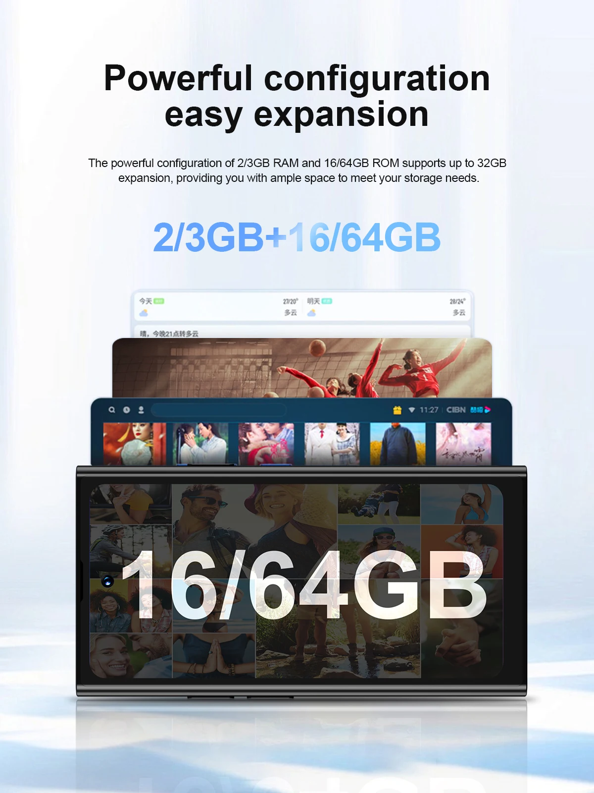SERVO S27 MINI Android OS Mini Smartphone 4G LTE 16GB/64GB ROM Play Store WiFi Face Unlock 2 SIM 4.0" Pocket Small Smart Phones