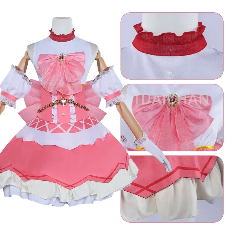 2024 Cosplay Anime Magical Girl Kaname Madoka Cosplay Costume Magica Kaname Dress Wig Kaname Madoka Outfits