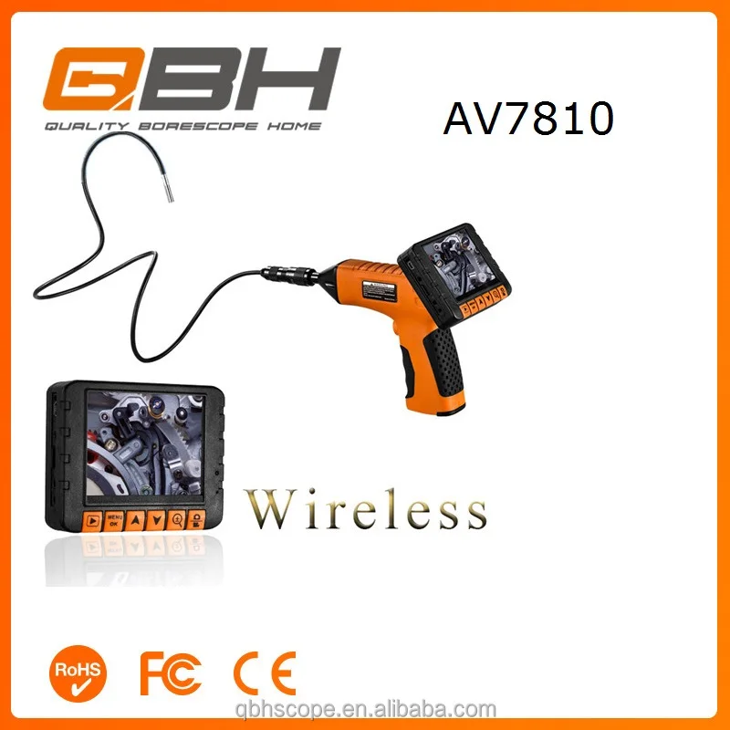 Detector de metales de diamante de nuevo diseño con cámara de lente de 3,5 pulgadas