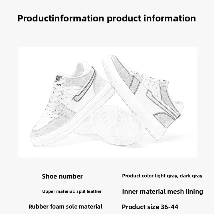 Herren-Sneaker mit Höhenerhöhung: Atmungsaktive Sportschuhe für Männer mit 4cm, 6cm, 8cm oder 10cm Erhöhung – Detail 3