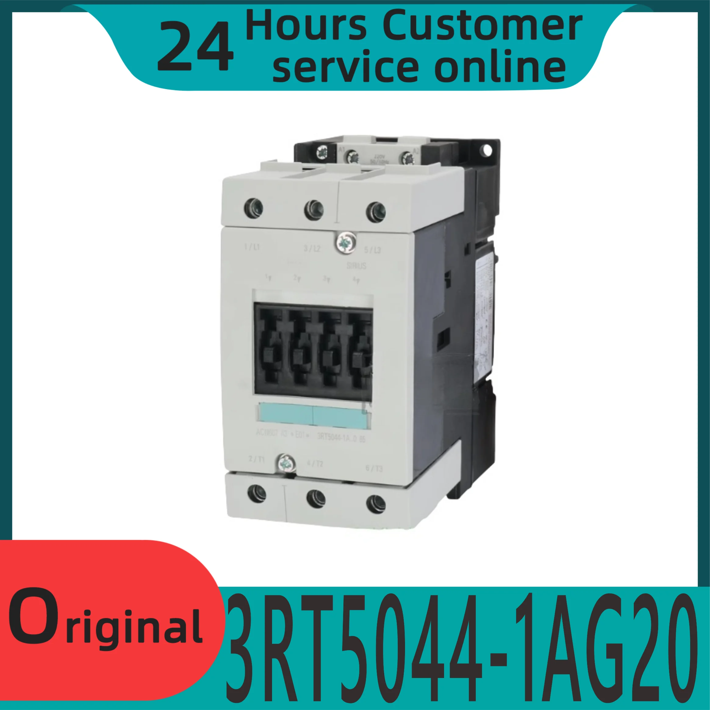 

New original AC contactor 3RT5044-1AG20 3RT5044-1A 0 110V 380V
