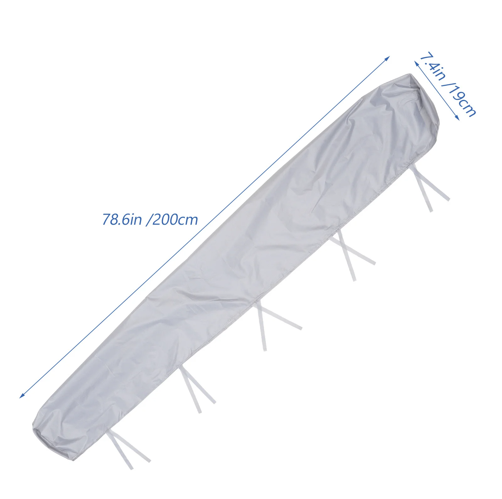 Toldo à prova d'água capa oxford pano para pátio jardim dossel à prova de chuva proteção contra poeira retrátil móveis ao ar livre