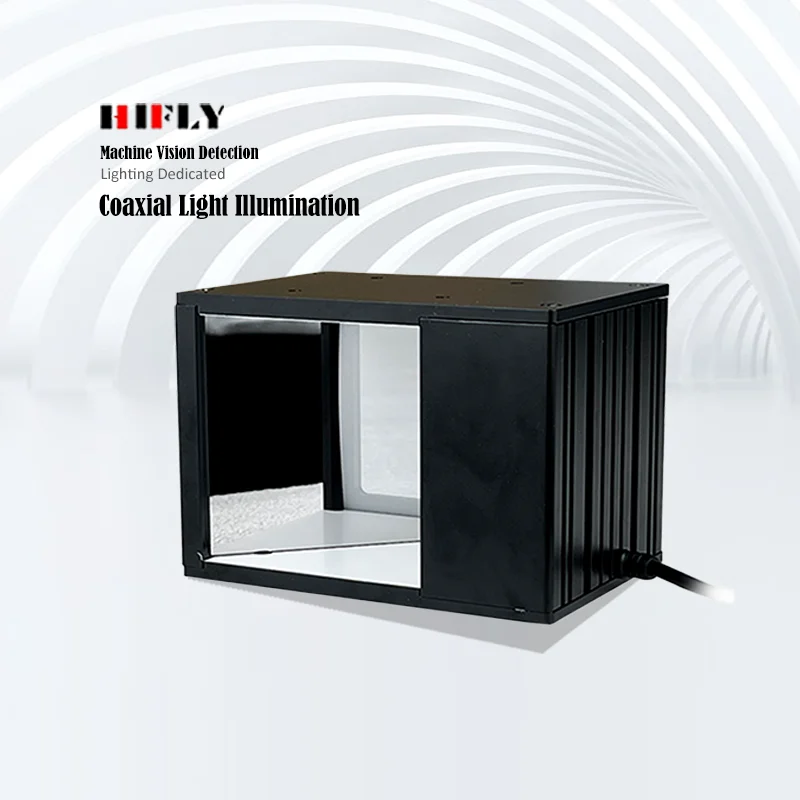 

35*35mm White Blue Green Red IR UV LED Coaxial Light for Machine Vision Detection System