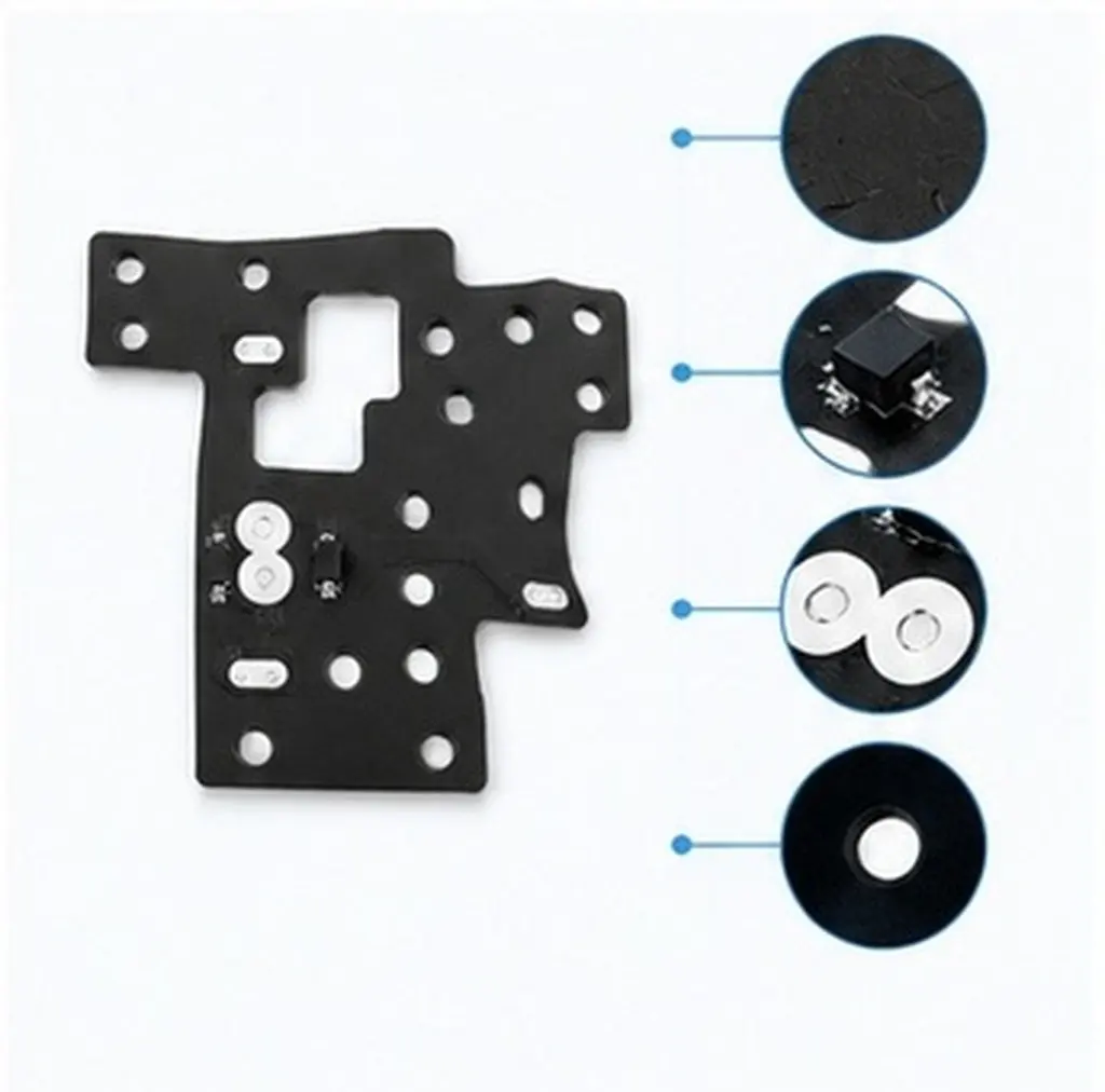 Universal Fog Light Module Compatible for Gm 2003-2007 Vehicles Auto Lighting Circuit Board Enhancing Visibility Night Driving
