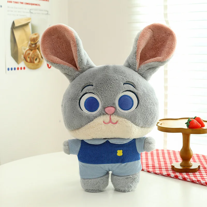 INSTOCK 30 cm-38 cm Zootopia 2 Peluche Peluche Judy Hopps Fox Nick Wilde Bambola Zootropolis Personaggio Chris Regalo Appassionati di film