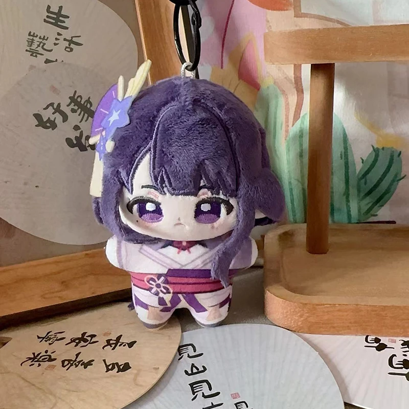 10cm Cotton Starfish Body Doll COS Game Genshin Impact Kamisato Awake Yae Miko Plush Pendant Children's Adult Fan Cute Gift Toys