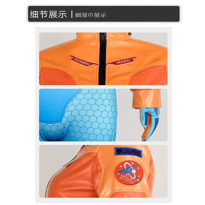 354552.Game Overwatch 2 Cosplay Costumes Wig Suit Fullset Support Hero Clothes Halloween Carnival Outfit Juno Teo Minh Wome view 5