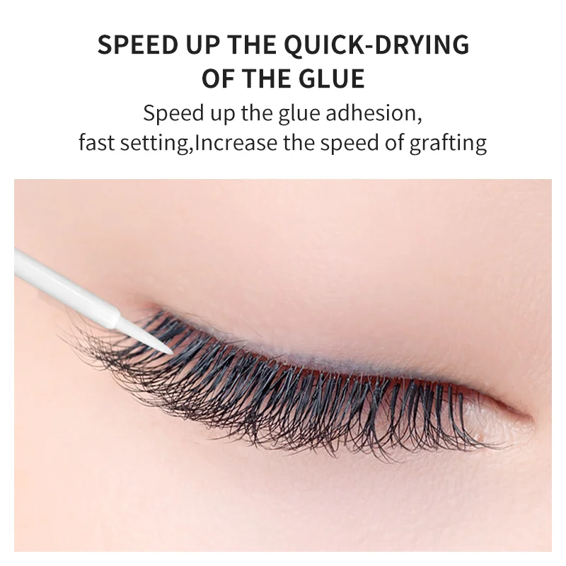 NATUHANA Lash Extension Super Bonder + Eyelashes Coating Cure Adhesive Bonding Eyelash Long Last Lash Mascara Makeup Set