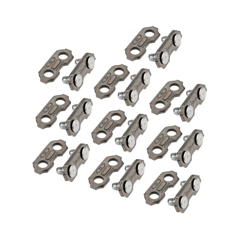 404 Saw Chain Connecting Links 10/20/50 Pairs Wear Resistant Alloy Steel Replacement Parts For Outdoor Cutting Equipment