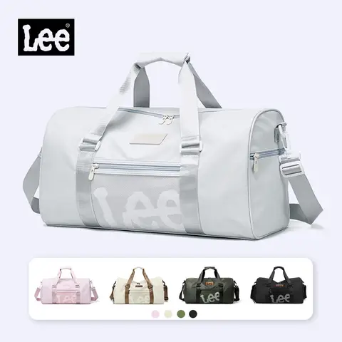 LEE 스마트 짐 더플백 (신발 수납공간 포함) 드라이/웻 백 남녀공용 방수 대형 스포츠 트레이닝 여행 가방