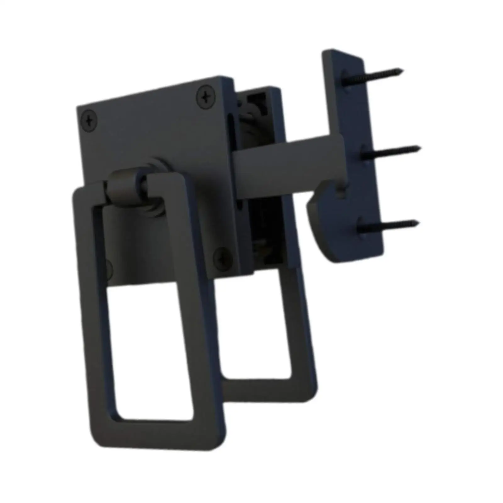 Double Side Gate Latch, Self Locking Gate Latch Premium High Performance 5-13/16