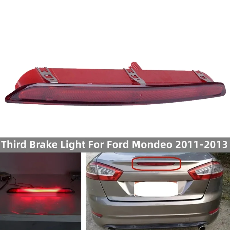 Car Third High Level Additional Brake Light For Ford Mondeo 2011 2012 2013 Rear Brake Stop Tail Light Lamp Replacement Parts