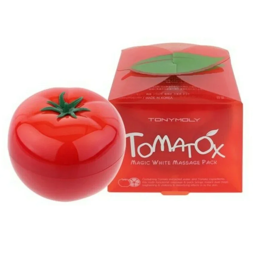 TONYMOLY Tomatox Magic Massage Pack 80g Máscara Facial Noturna para Cuidados com a Pele Cosméticos Coreanos