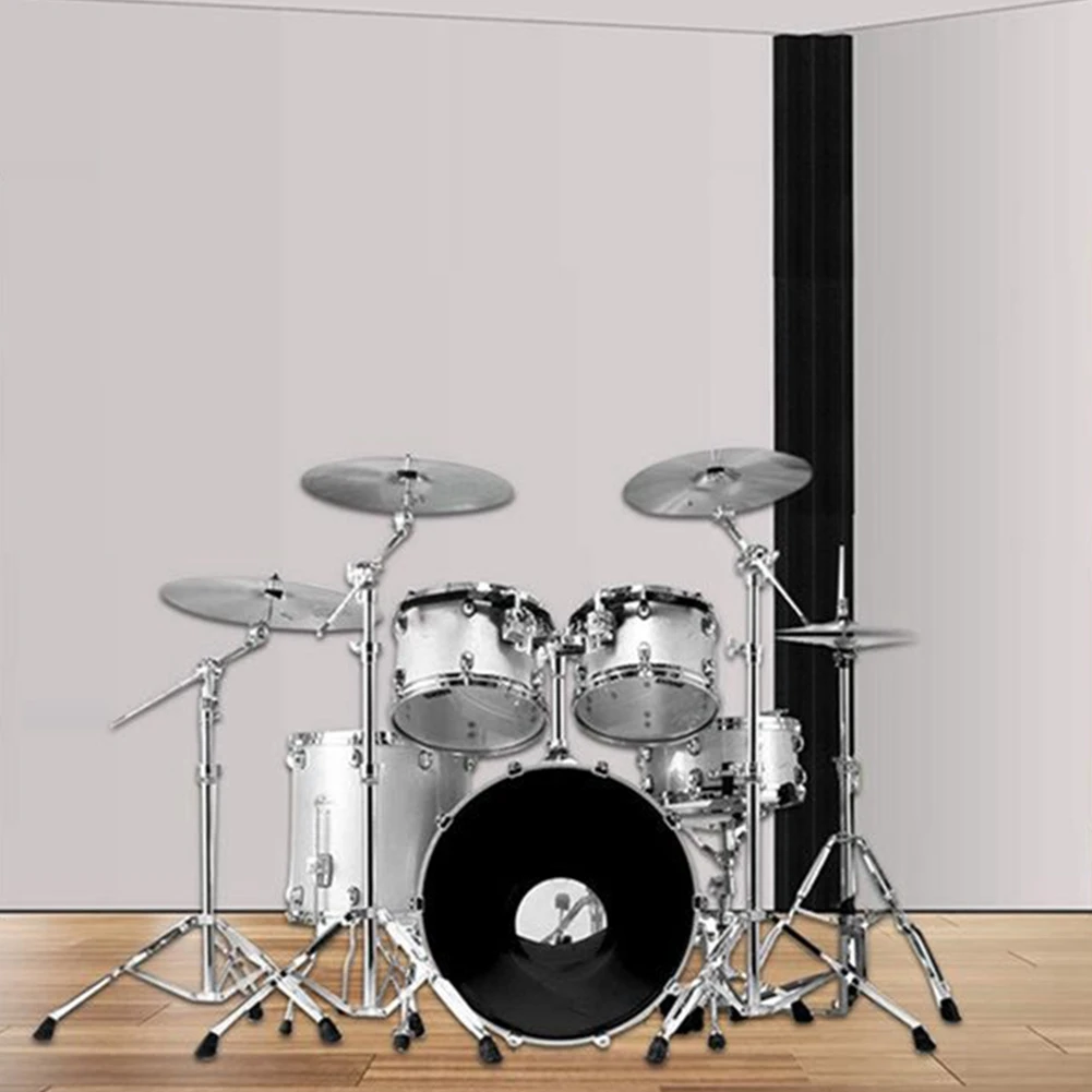 スタジオまたは劇場用のフォーム遮音壁パネル、音響パネル、バストラップ、コーナーブロック、32個