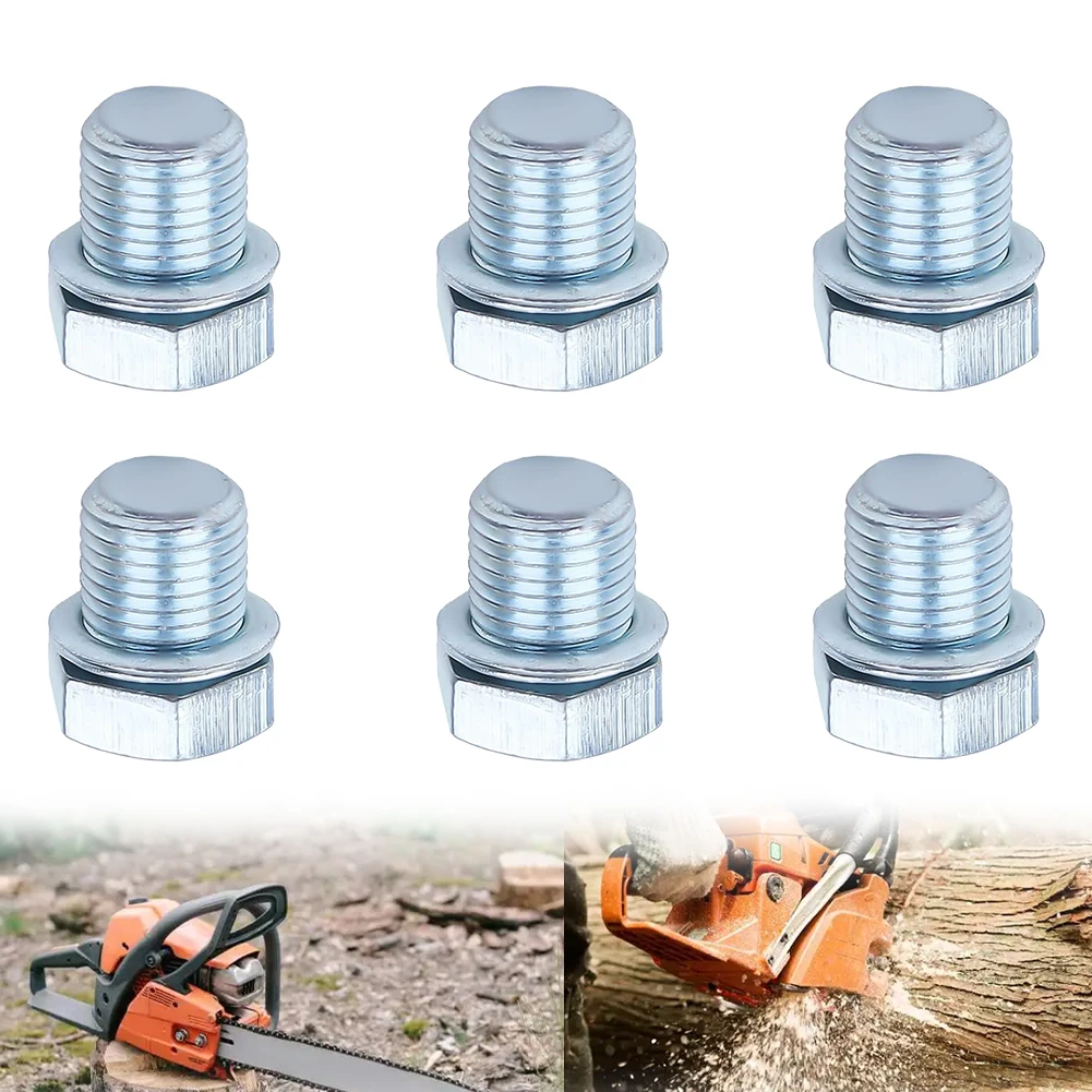 Completa il tuo kit di attrezzi con questo essenziale di 6 pezziCylinderCompressionStopperSetperPer motosegheCompatibile con modelli di serie MSS