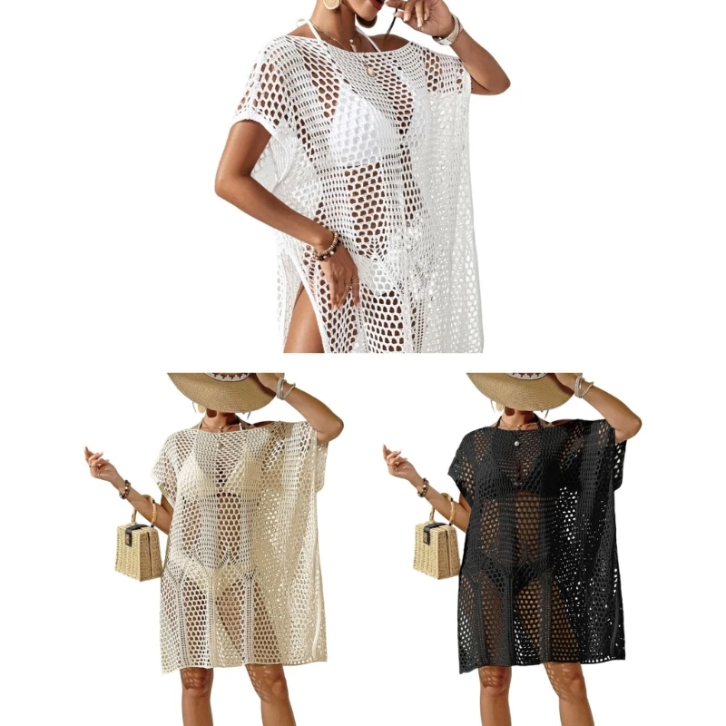 C4DE Breathable Polyester Cover up Shirt Quick Drying After Water Exposure Suitable for Pool Relaxation and Vacations