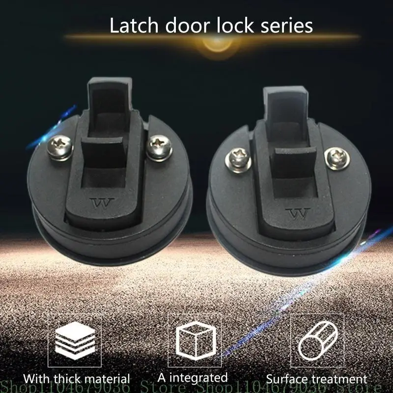 

652F RVs Boat Marine for Latch Can Locking Flush Pull Latche Yacht Boat Sailing Locking Lift Handle Flush High Quality Durabl