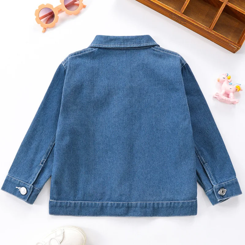 Jacket Kids Casual Denim Jackets Boys Ripped Holes Coat Children Jeans Clothing Autumn Winter Denim Outerwear