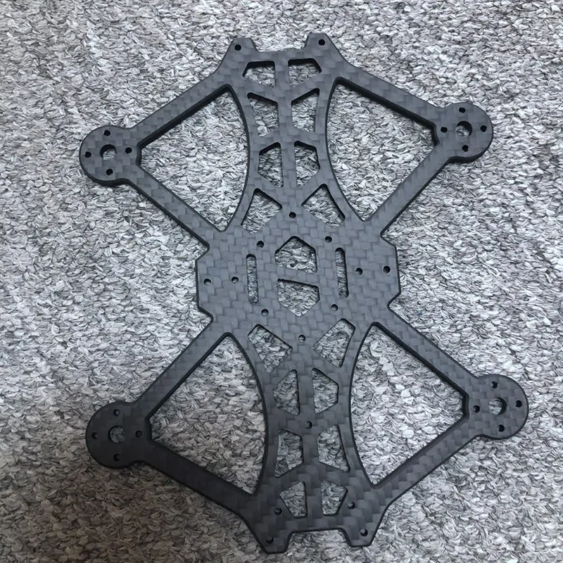 Bottom Plate For CLOUD 149 V2 133Mm Inductrix 3Inch RC FPV Racing Drone Carbon Fiber Frame Kit Spare Parts