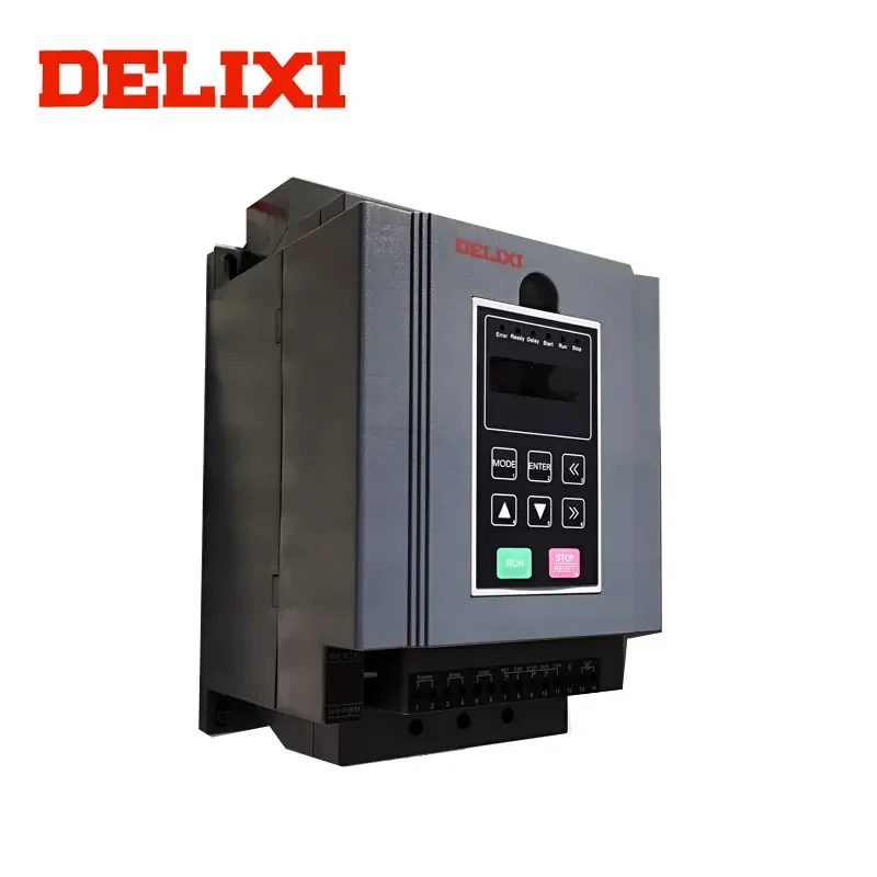 Delixi SoftStarter 55kw 75kw 100hp 60Hp 380V 3 Phase Arrancador Suave Speed Control Soft Starter For Ac Pump Motor Use